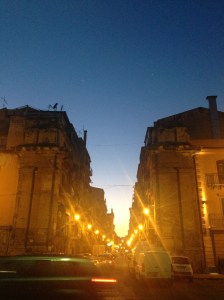 Palermo by night